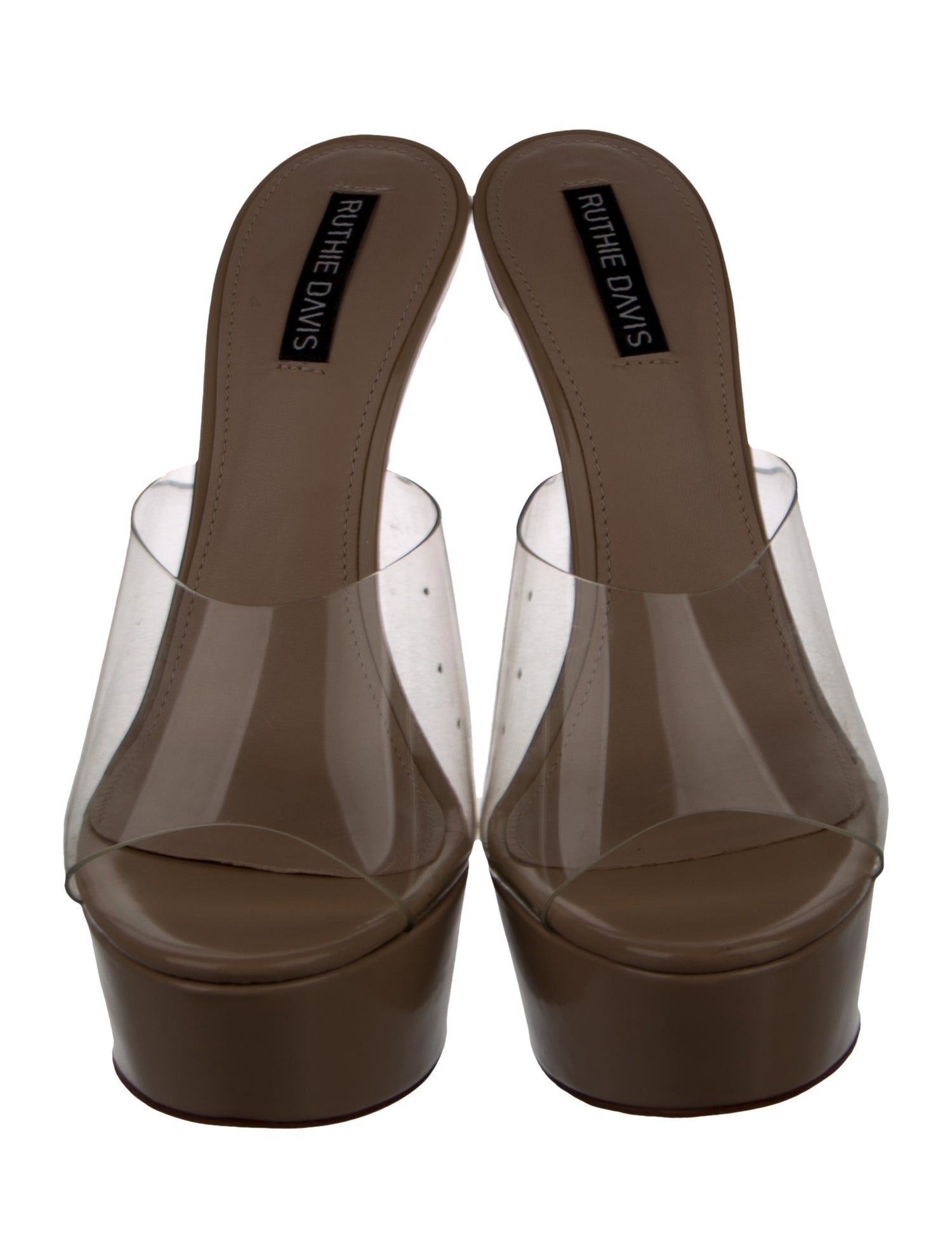 Ruthie Davis PVC Slides